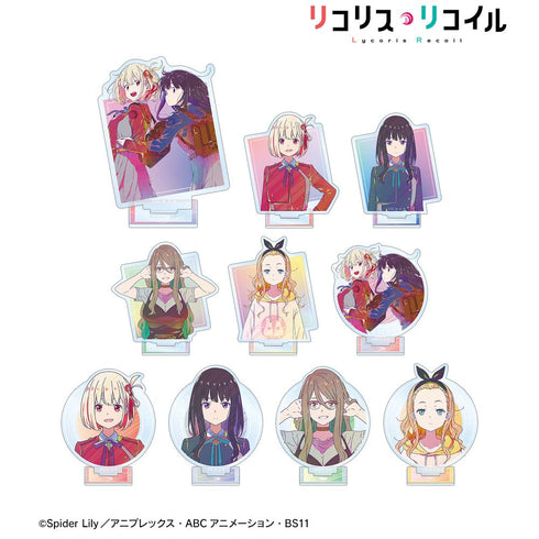 『リコリス・リコイル』トレーディング Ani-Art clear label アクリルスタンド(単位/BOX)【202504再販】